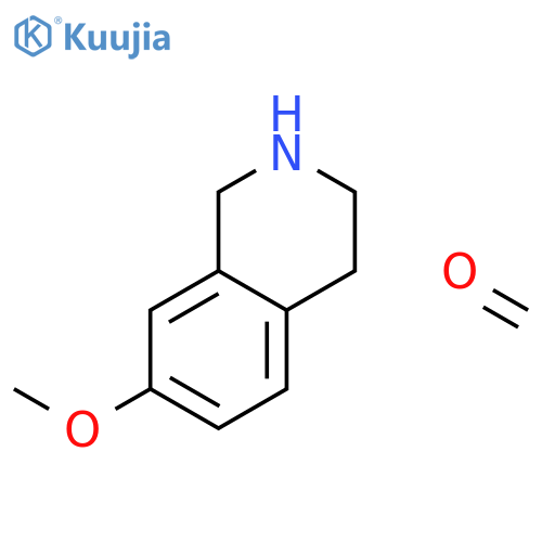 formaldehyde - 7-methoxy-1,2,3,4-tetrahydroisoquinoline (1:1) structure