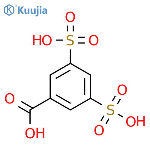 Benzoic acid,3,5-disulfo- structure