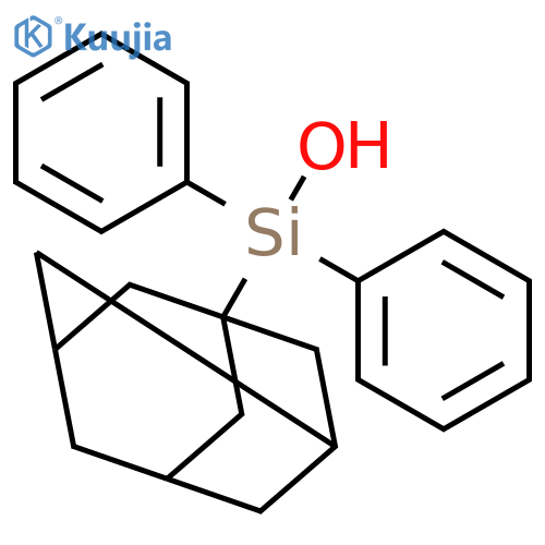 Silanol, diphenyltricyclo[3.3.1.13,7]dec-1-yl- structure