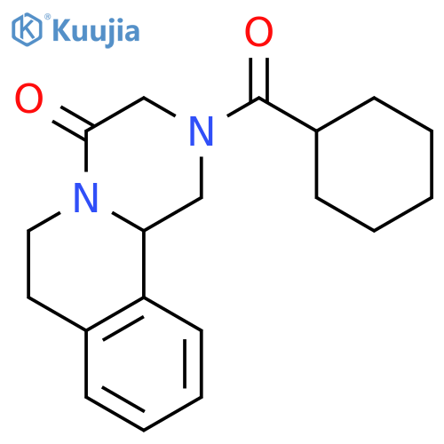 (S)-Praziquantel structure