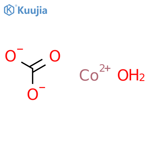 Cobalt(II) carbonate hydrate structure