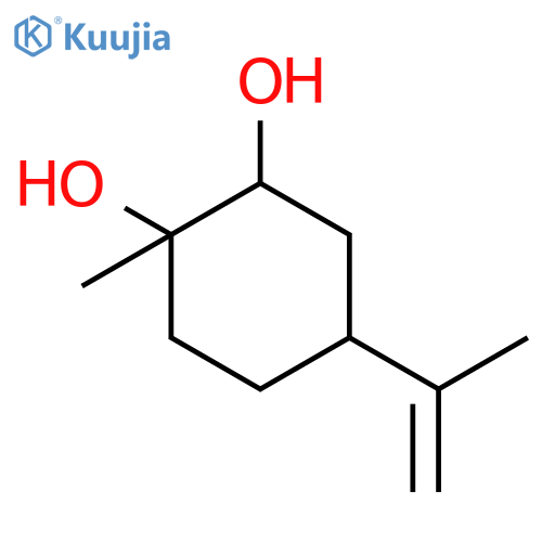 1-Methyl-4-(prop-1-en-2-yl)cyclohexane-1,2-diol structure