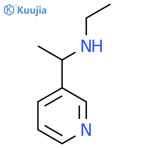 N-Ethyl-α-methyl-3-pyridinemethanamine structure