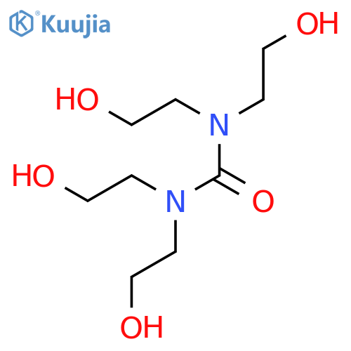 Urea, tetrakis(2-hydroxyethyl)- structure
