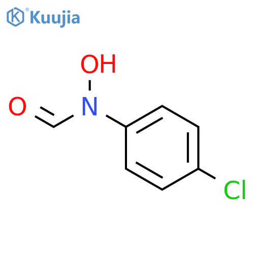 N-(4-chlorophenyl)-n-hydroxyformamide structure