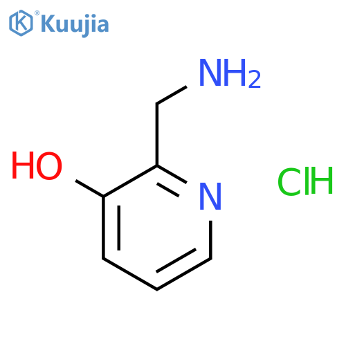 2-(aminomethyl)pyridin-3-ol hydrochloride structure
