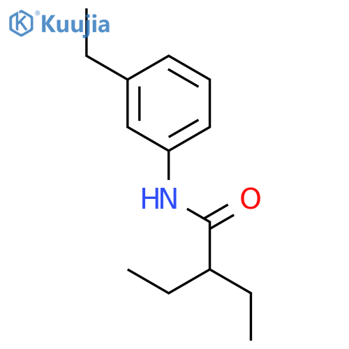 Butanamide, 2-ethyl-N-(3-ethylphenyl)- (9CI) structure