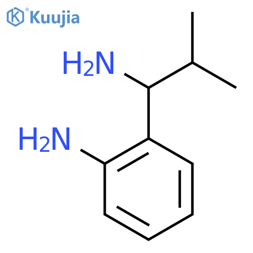 2-(1-AMINO-2-METHYLPROPYL)ANILINE structure