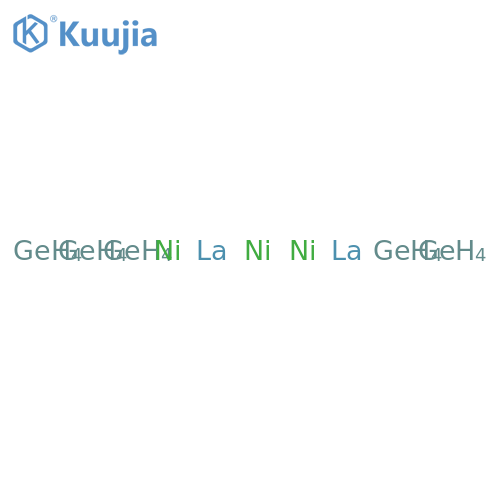 Germanium, compd. with lanthanum and nickel (5:2:3) structure