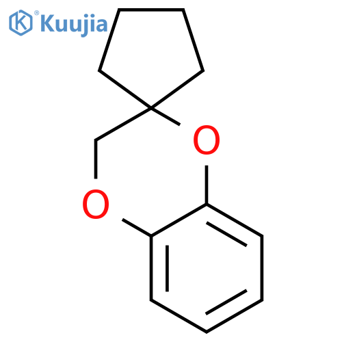 Spiro[1,4-benzodioxin-2(3H),1'-cyclopentane] structure