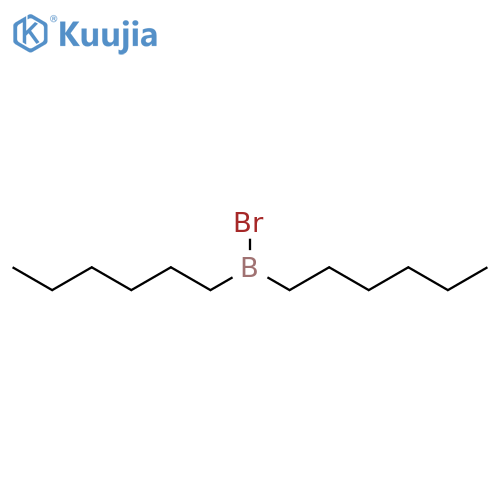 Borane, bromodihexyl- structure