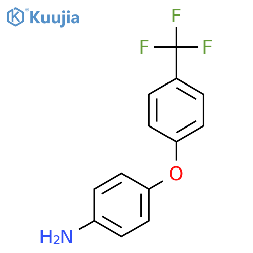 4-(4-(Trifluoromethyl)phenoxy)aniline structure