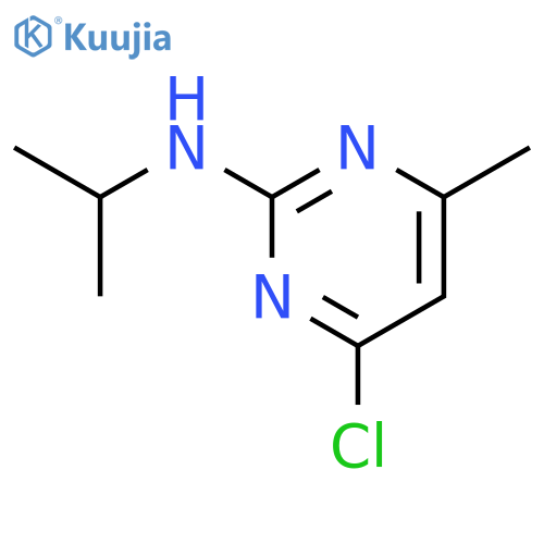 (4-CHLORO-6-METHYL-PYRIMIDIN-2-YL)-ISOPROPYL-AMINE structure