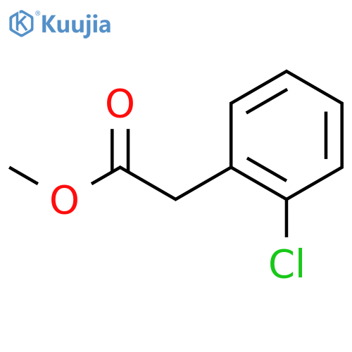 Methyl 2-chlorophenylacetate structure