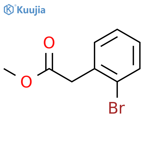 Methyl 2-(2-bromophenyl)acetate structure