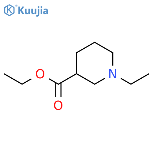 Ethyl 1-ethylpiperidine-3-carboxylate structure