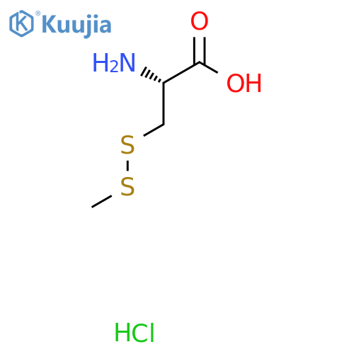 (2R)-2-Amino-3-(methyldisulfanyl)propanoic acid;hydrochloride structure