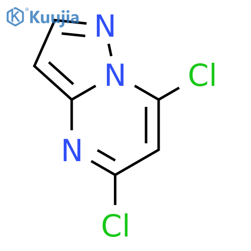 5,7-Dichloropyrazolo[1,5-a]pyrimidine structure