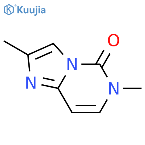 2,6-Dimethylimidazo[1,2-c]pyrimidin-5(6H)-one structure