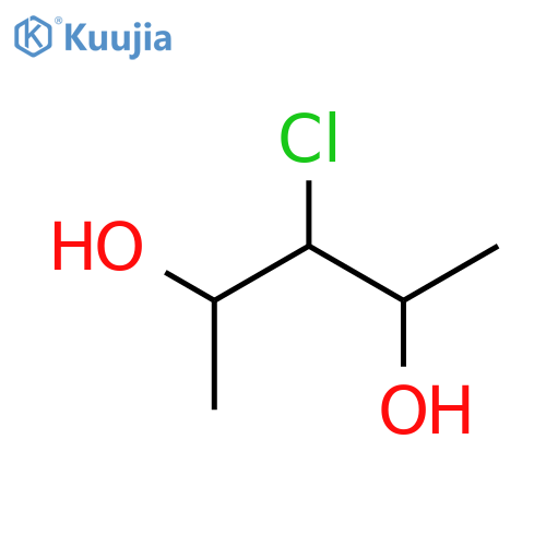 2,4-Pentanediol, 3-chloro- structure
