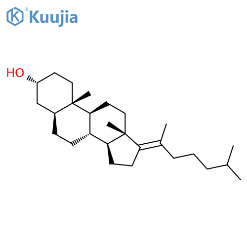 Cholest-17(20)-en-3-ol, (3a,5a,17Z)- structure
