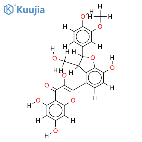 2,3-Dehydrosilychristin structure