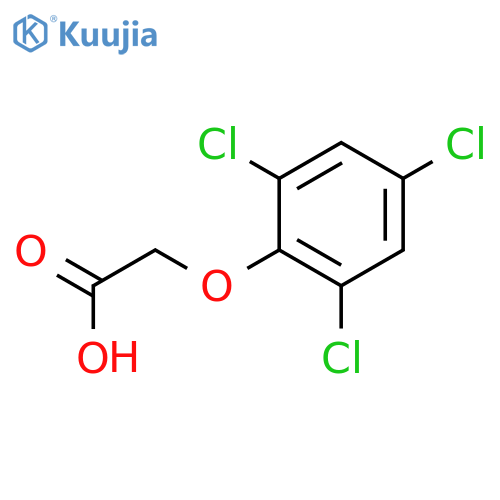 (2,4,6-Trichlorophenoxy)acetic Acid structure