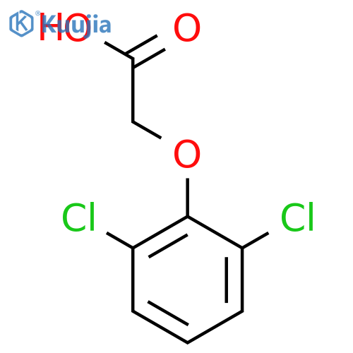 2-(2,6-dichlorophenoxy)acetic Acid structure