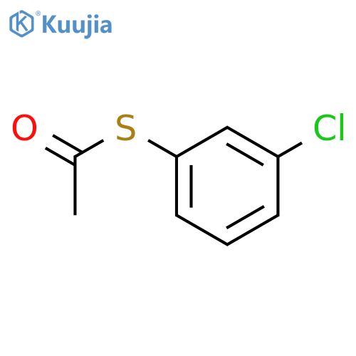 ETHANETHIOIC ACID, S-(3-CHLOROPHENYL) ESTER structure