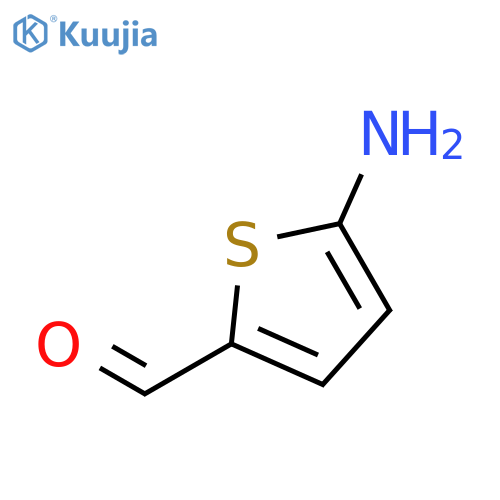 2-Thiophenecarboxaldehyde, 5-amino- structure