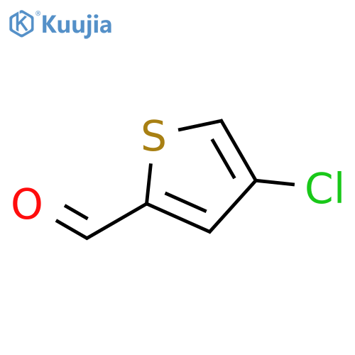 4-Chlorothiophene-2-carbaldehyde structure