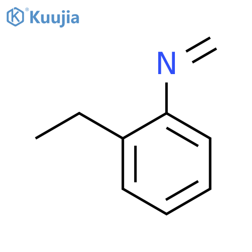 Benzenamine, 2-ethyl-N-methylene- structure