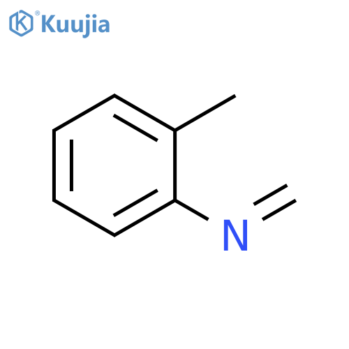 Benzenamine, 2-methyl-N-methylene- structure