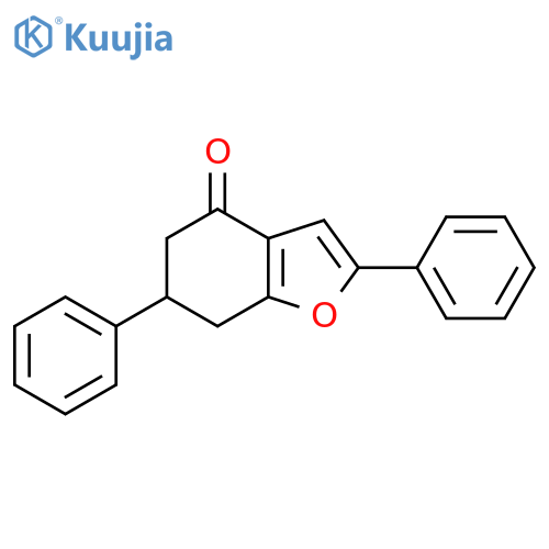 4(5H)-BENZOFURANONE, 6,7-DIHYDRO-2,6-DIPHENYL- structure