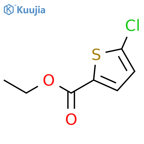 Ethyl 5-chlorothiophene-2-carboxylate structure