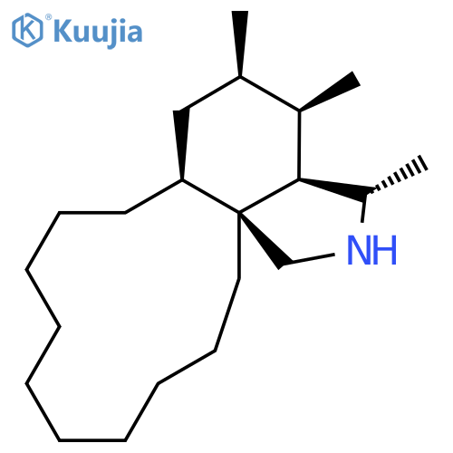 (1S,12S,14R,15R,16R,17S)-14,15,17-Trimethyl-18-azatricyclo[10.7.0.01,16]nonadecane structure
