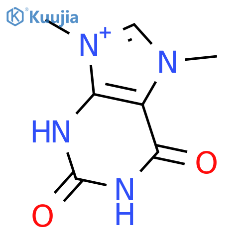 7,9-dimethyl-3h-purin-9-ium-2,6-dione structure