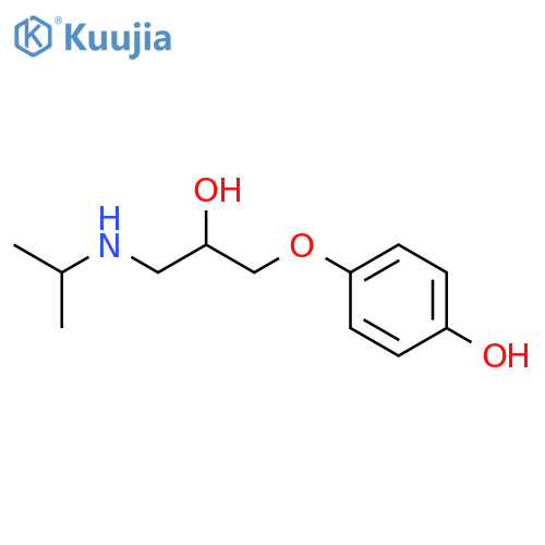 Prenalterol structure