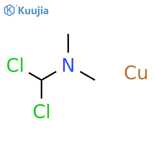 COPPER, DICHLORO(N,N-DIMETHYLMETHANAMINE)- structure