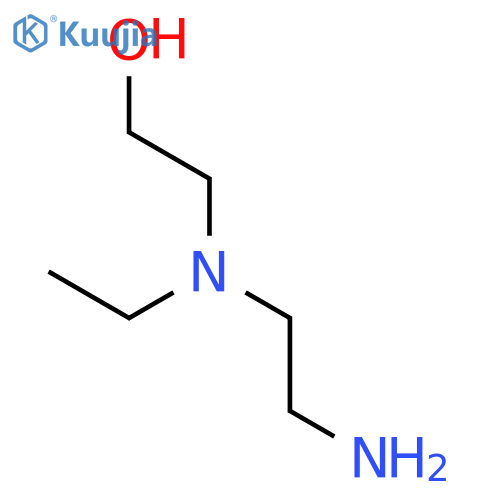 2-(2-aminoethyl)(ethyl)aminoethan-1-ol structure