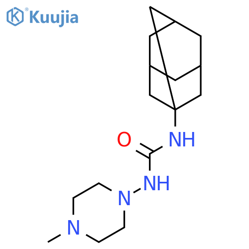 1-(1-Adamantyl)-3-(4-methylpiperazin-1-yl)urea structure
