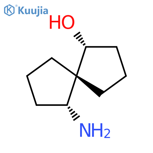 Spiro[4.4]nonan-1-ol, 6-amino-, (1R,5R,6R)-rel- (9CI) structure