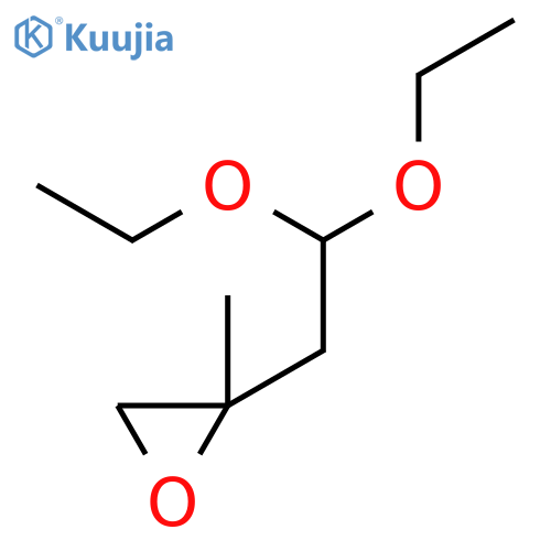 Oxirane, 2-(2,2-diethoxyethyl)-2-methyl- structure