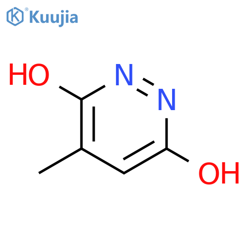 4-Methylpyridazine-3,6-diol structure