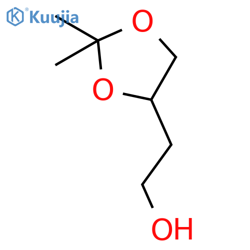 2-(2,2-Dimethyl-1,3-dioxolan-4-yl)ethanol structure