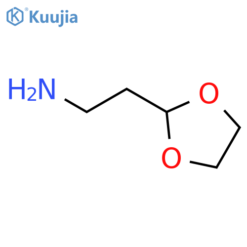 2-(2-Aminoethyl)-1,3-dioxolane structure