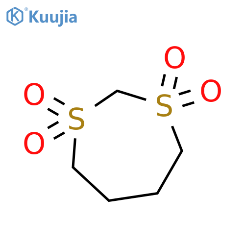 1,3-Dithiepane, 1,1,3,3-tetraoxide structure