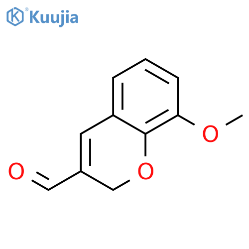 8-Methoxy-2H-chromene-3-carbaldehyde structure