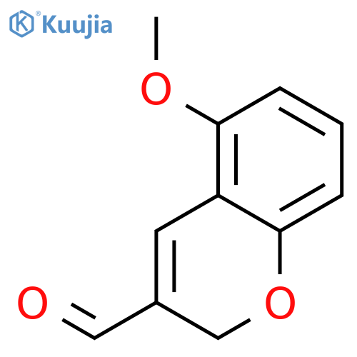 5-methoxy-2H-chromene-3-carbaldehyde structure