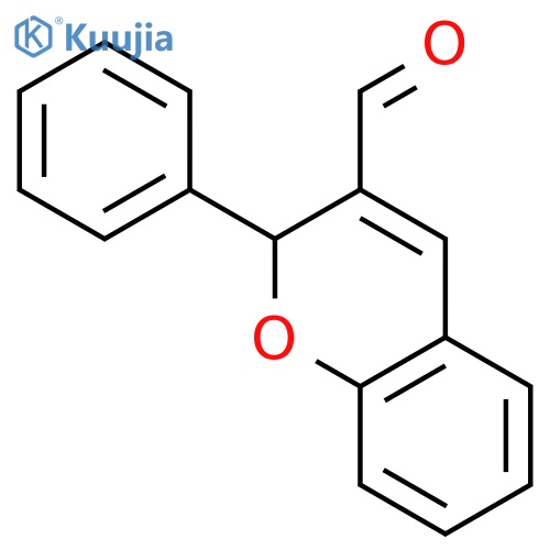 2H-1-Benzopyran-3-carboxaldehyde,2-phenyl- structure